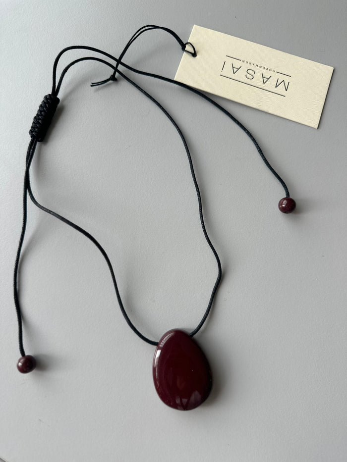 Masai Halssmykke Beet red MASAI- Raenora smykke kunstkolonialen
