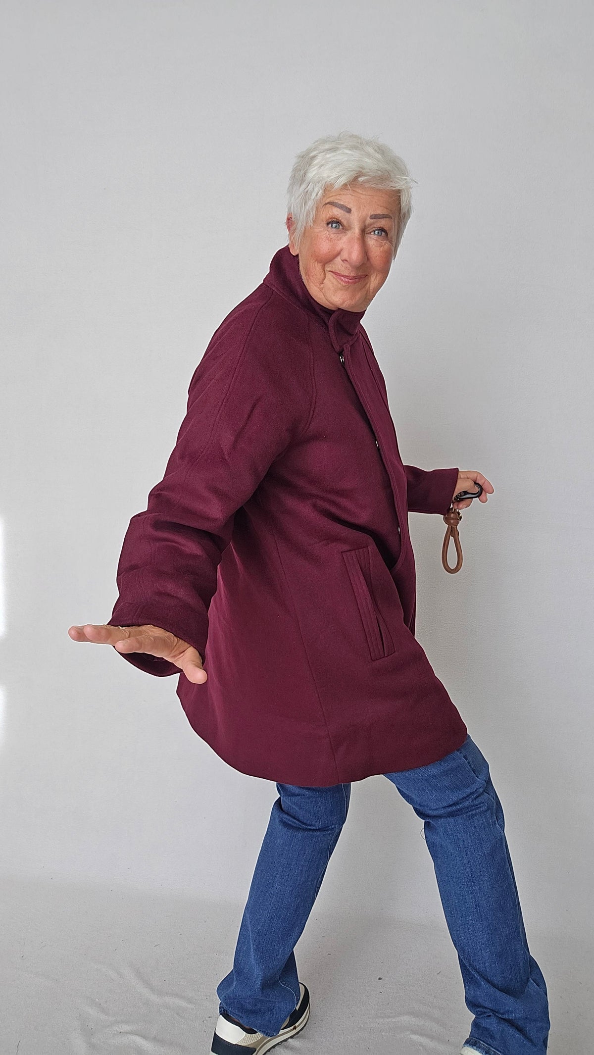 Masai Jakke Fig / XS MASAI- Tholren A-shape kåpe kunstkolonialen