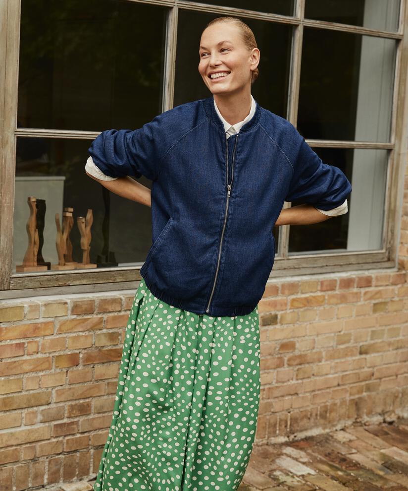 Masai Jakke MASAI-Jossana denim jakke kunstkolonialen