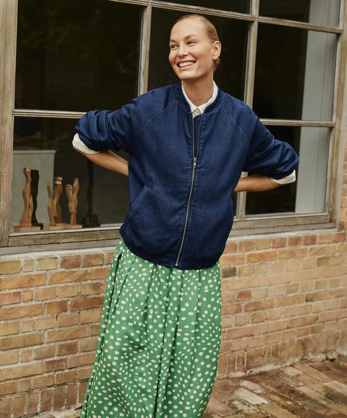 Masai Jakke MASAI-Jossana denim jakke kunstkolonialen