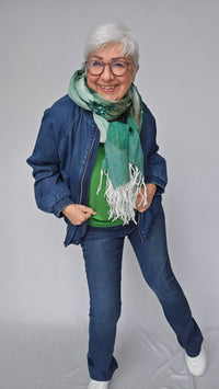 Masai Jakke MASAI-Jossana denim jakke kunstkolonialen