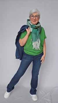 Masai Jakke MASAI-Jossana denim jakke kunstkolonialen