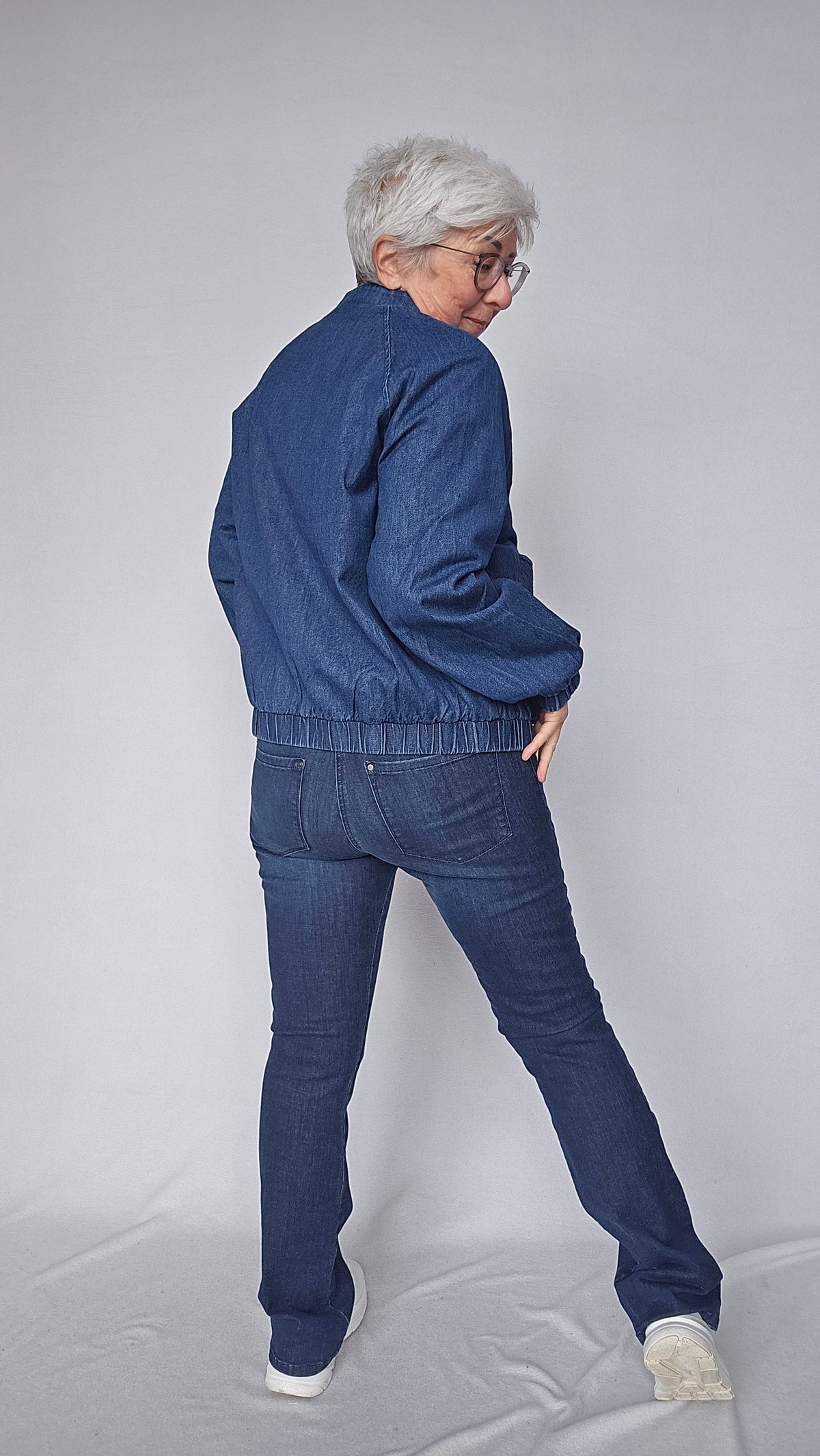 Masai Jakke MASAI-Jossana denim jakke kunstkolonialen