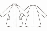 Masai Jakke MASAI- Tholren A-shape kåpe kunstkolonialen