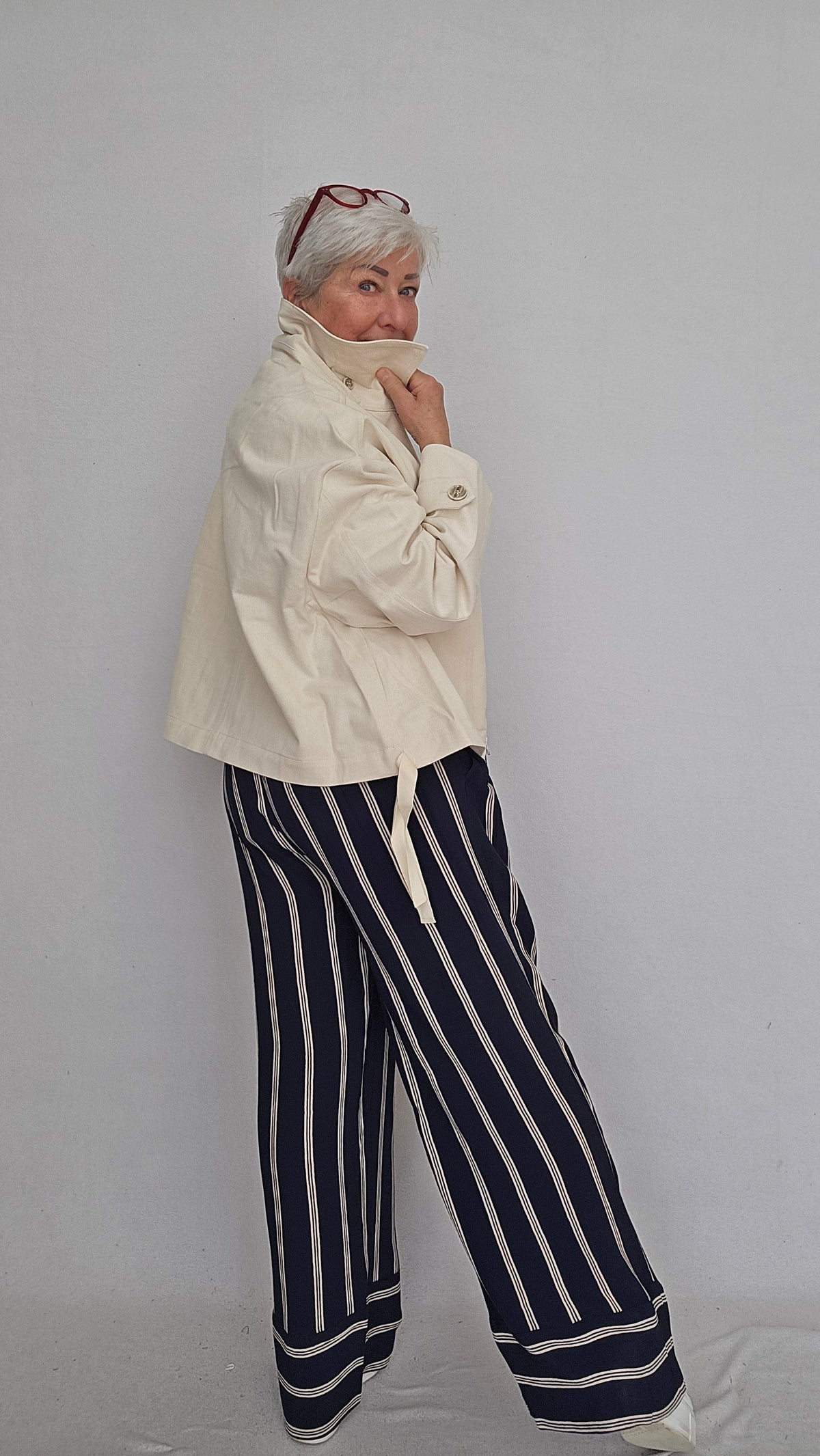 Masai Jakke MASAI- Trixion denim jakke kunstkolonialen