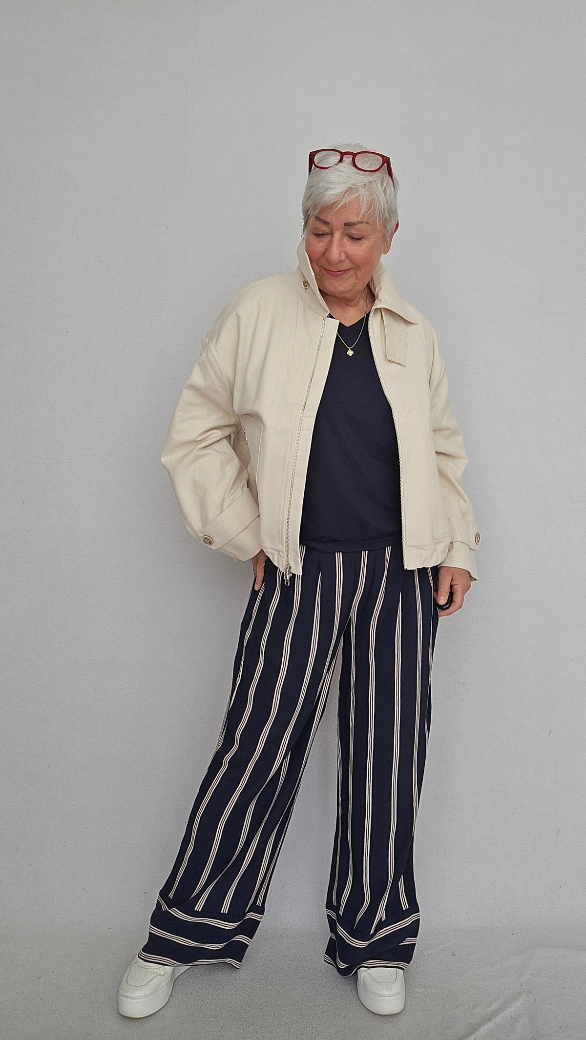 Masai Jakke MASAI- Trixion denim jakke kunstkolonialen