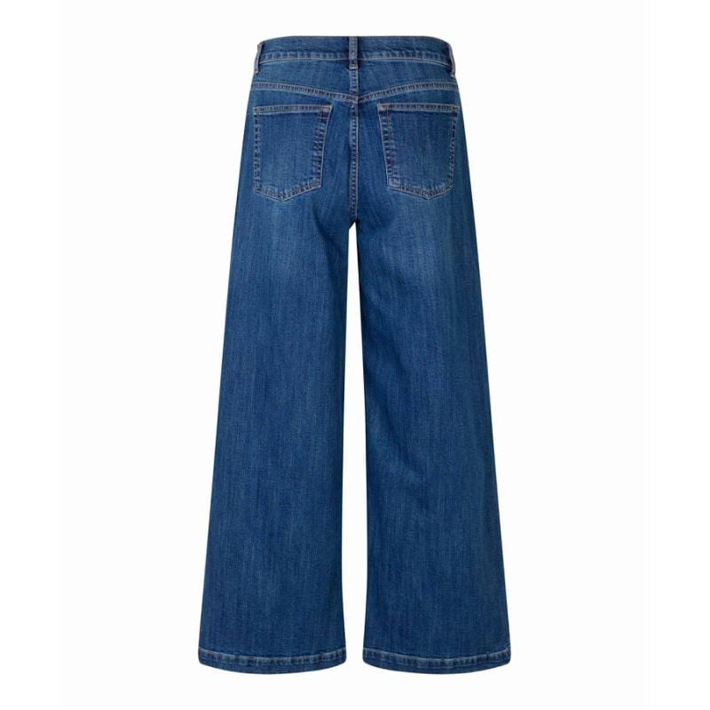 Masai Jeans Masai- Passang jeans med vide ben kunstkolonialen