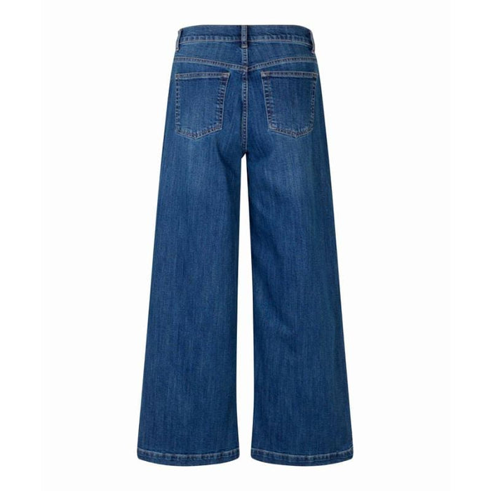 Masai Jeans Masai- Passang jeans med vide ben kunstkolonialen