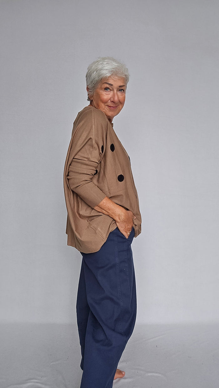 Masai Jeans MASAI- Penyra barrel bukse kunstkolonialen