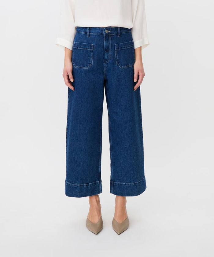 Masai Jeans S / Blue denim MASAI- Polienne jeans kunstkolonialen