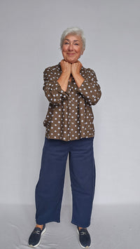 Masai Jeans S / Dress blue MASAI- Penyra barrel bukse kunstkolonialen