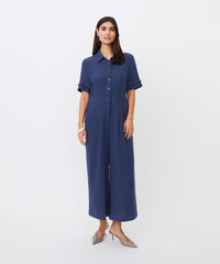 Masai Jumpsuit MASAI- Nyvariel jumpsuit i kreppbomull kunstkolonialen