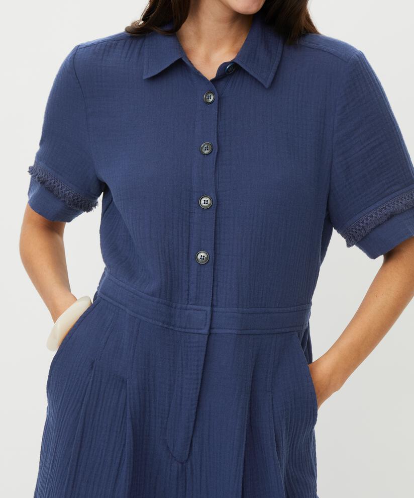 Masai Jumpsuit MASAI- Nyvariel jumpsuit i kreppbomull kunstkolonialen