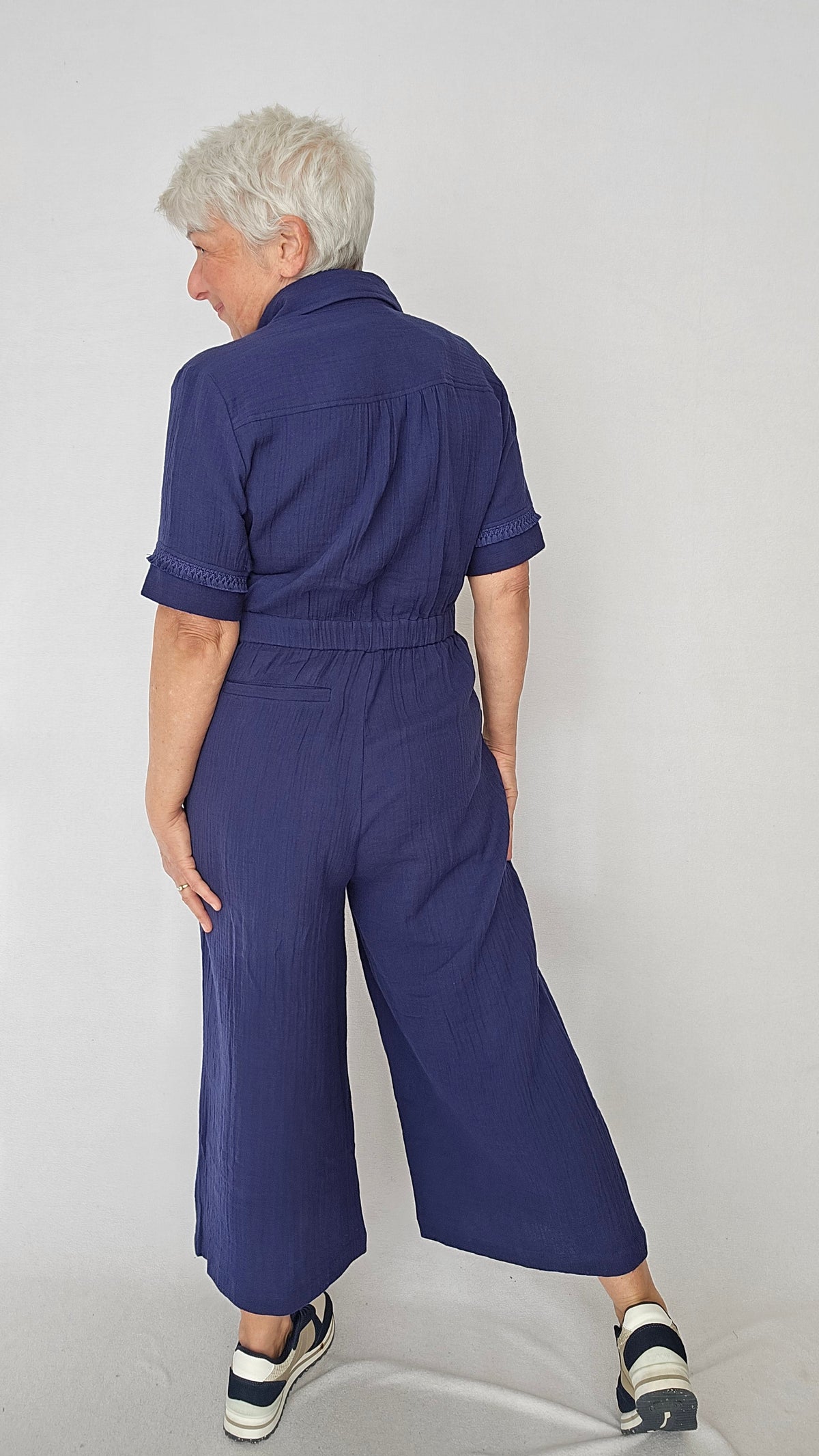 Masai Jumpsuit MASAI- Nyvariel jumpsuit i kreppbomull kunstkolonialen