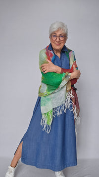 Masai Kjole MASAI- Nikeeta kjole i washed denim kunstkolonialen