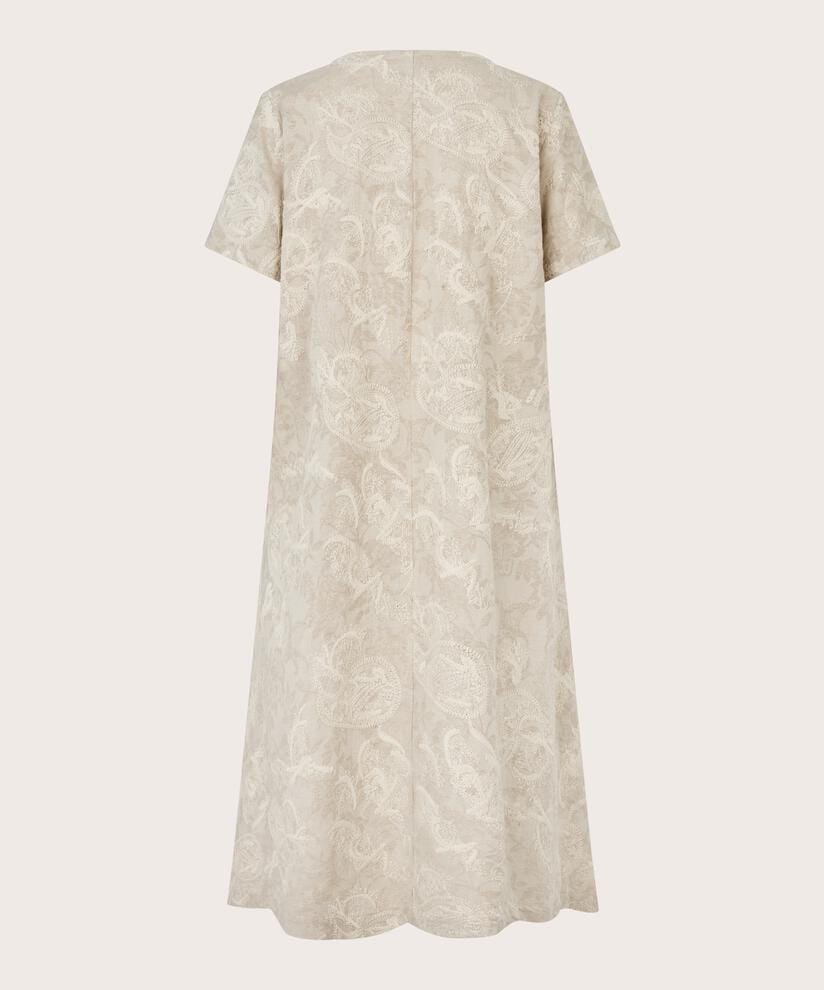 Masai Kjole MASAI- Nipani kjole m/broderte blomster kunstkolonialen