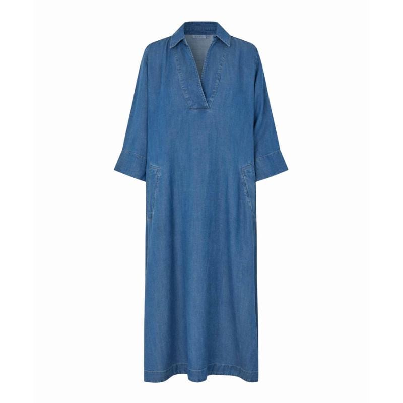 Masai Kjole Washed denim / XS MASAI- Nikeeta kjole i washed denim kunstkolonialen