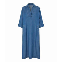 Masai Kjole Washed denim / XS MASAI- Nikeeta kjole i washed denim kunstkolonialen