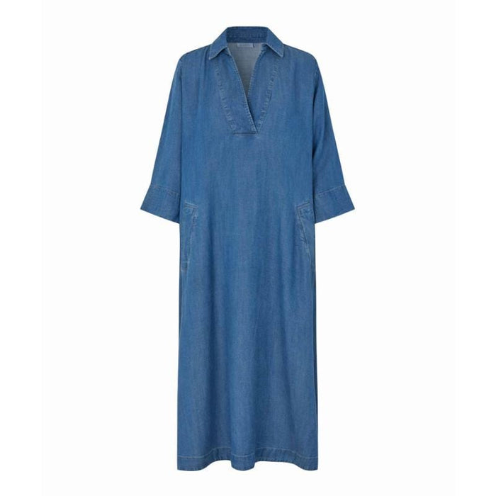 Masai Kjole Washed denim / XS MASAI- Nikeeta kjole i washed denim kunstkolonialen