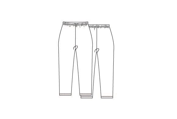 Masai Leggings Masai- Pia leggings sort kunstkolonialen