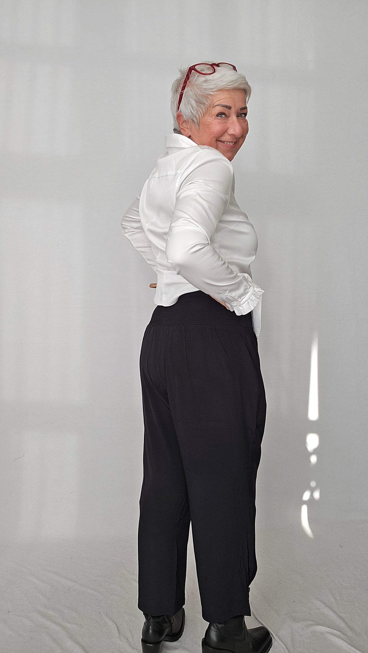 Masai Linbukse MASAI- Penna bukse i 100% Viskose kunstkolonialen