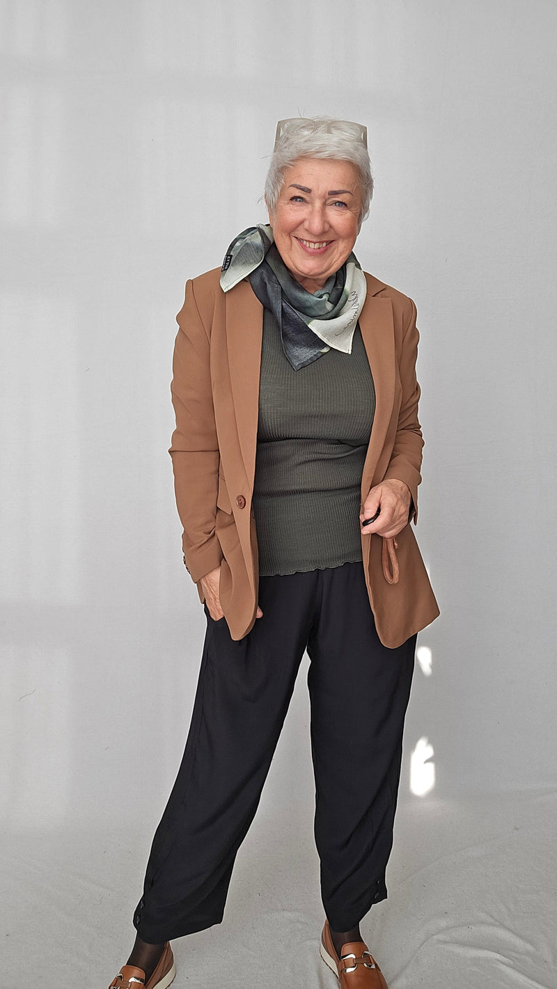 Masai Linbukse MASAI- Penna bukse i 100% Viskose kunstkolonialen