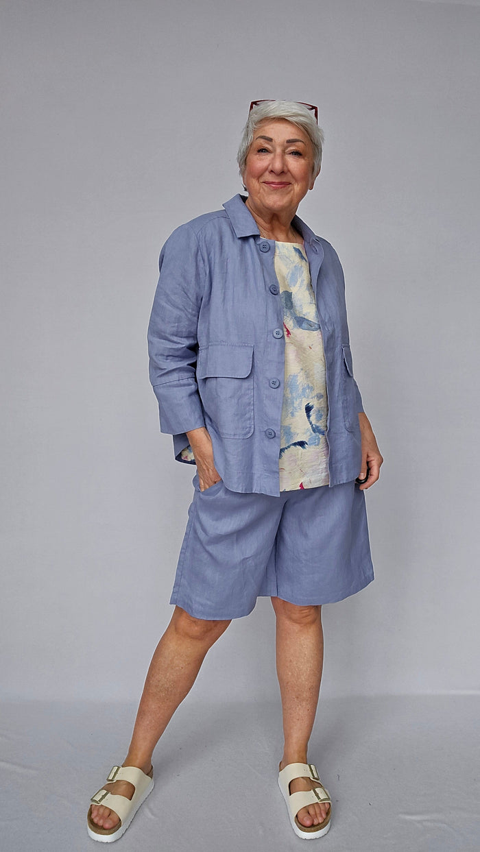 Masai Linjakke Stonewash / S MASAI- Jurelle linjakke kunstkolonialen