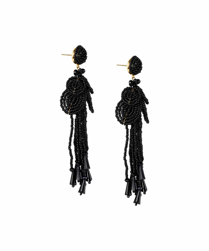Masai Ørepynt Black MASAI- Ralea ørepynt kunstkolonialen