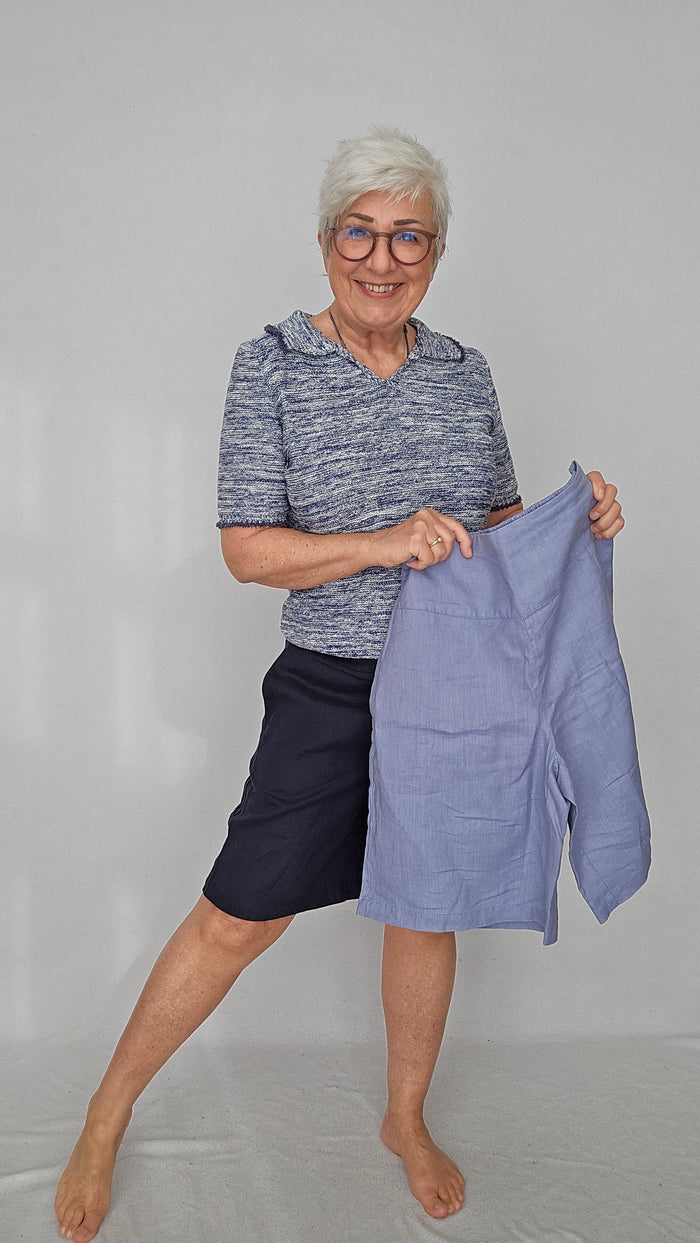 Masai Shorts MASAI- Pinja Linshorts kunstkolonialen