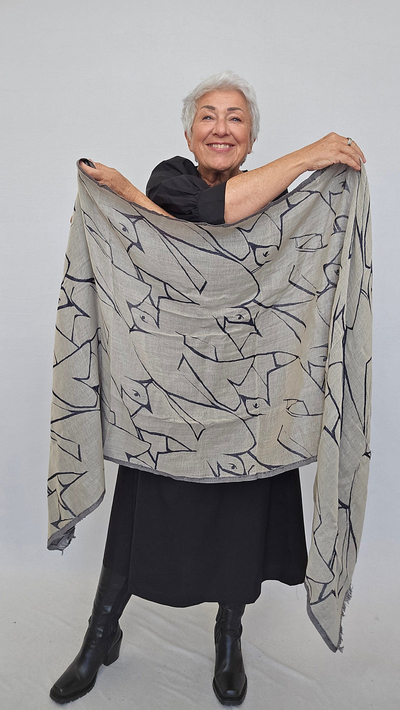 Masai Skjerf MASAI- Astali scarf kunstkolonialen