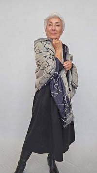 Masai Skjerf MASAI- Astali scarf kunstkolonialen