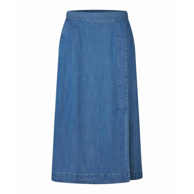 Masai Skjørt MASAI- Selithia skjørt i washed denim kunstkolonialen