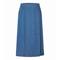 Masai Skjørt MASAI- Selithia skjørt i washed denim kunstkolonialen