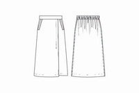 Masai Skjørt Natural(lin) / S MASAI- Selithia skjørt kunstkolonialen