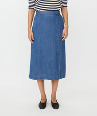 Masai Skjørt Washed denim / S MASAI- Selithia skjørt i washed denim kunstkolonialen