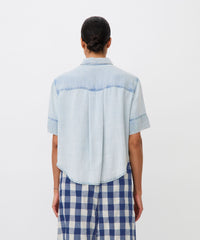 Masai Skjorte MASAI- Irenova denim shirt kunstkolonialen