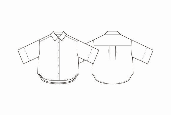 Masai Skjorte MASAI- Irenova denim shirt kunstkolonialen