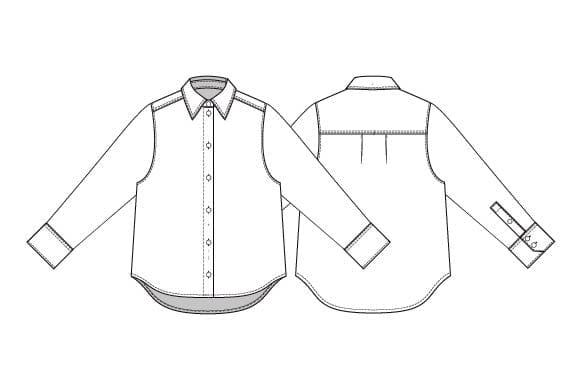 Masai Skjorte MASAI- Ishana denim shirt kunstkolonialen
