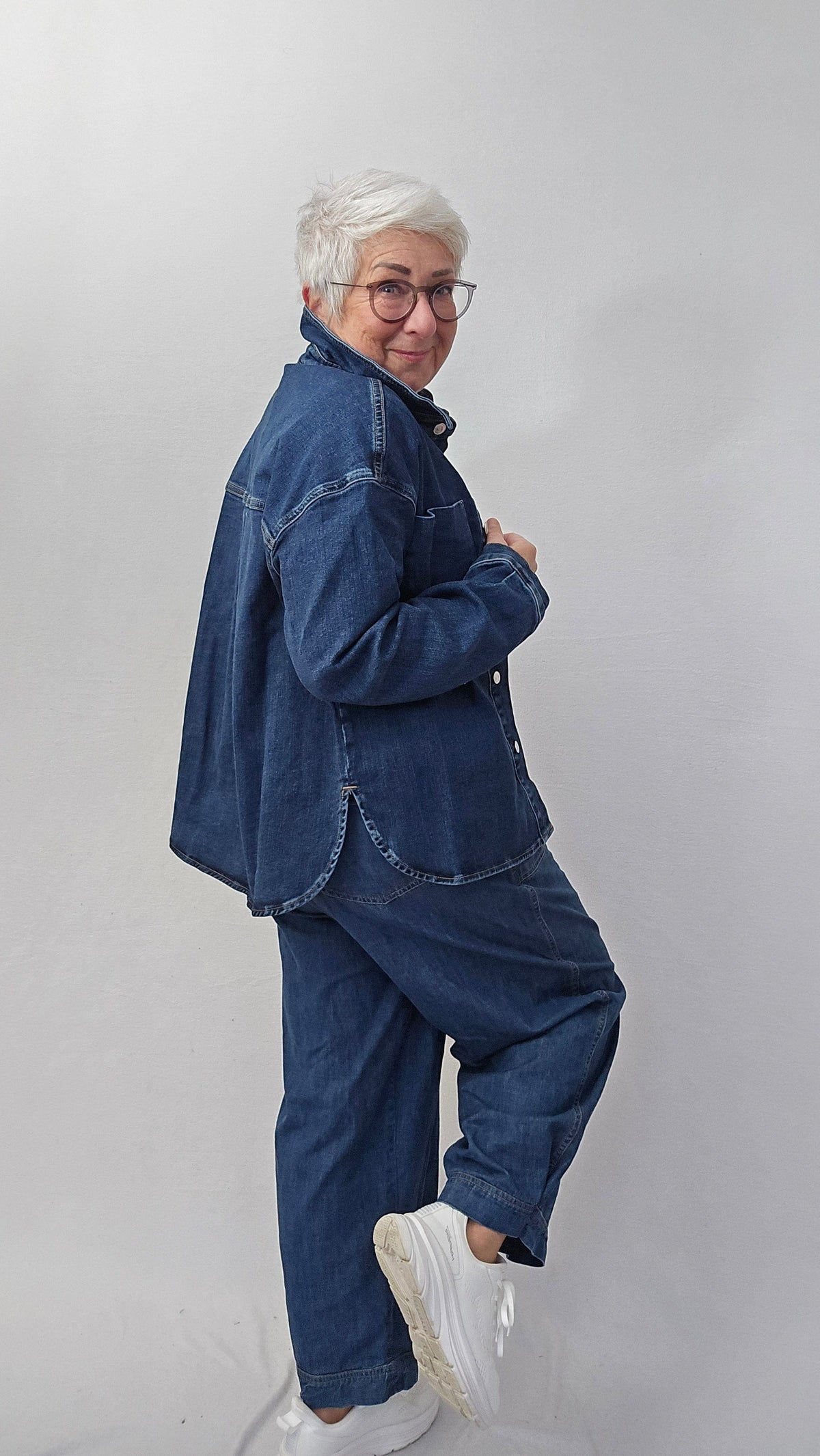 Masai Skjorte Masai- Ivelora denim skjorte kunstkolonialen