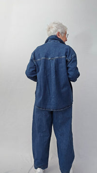 Masai Skjorte Masai- Ivelora denim skjorte kunstkolonialen