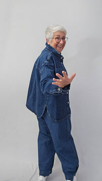 Masai Skjorte Masai- Ivelora denim skjorte kunstkolonialen