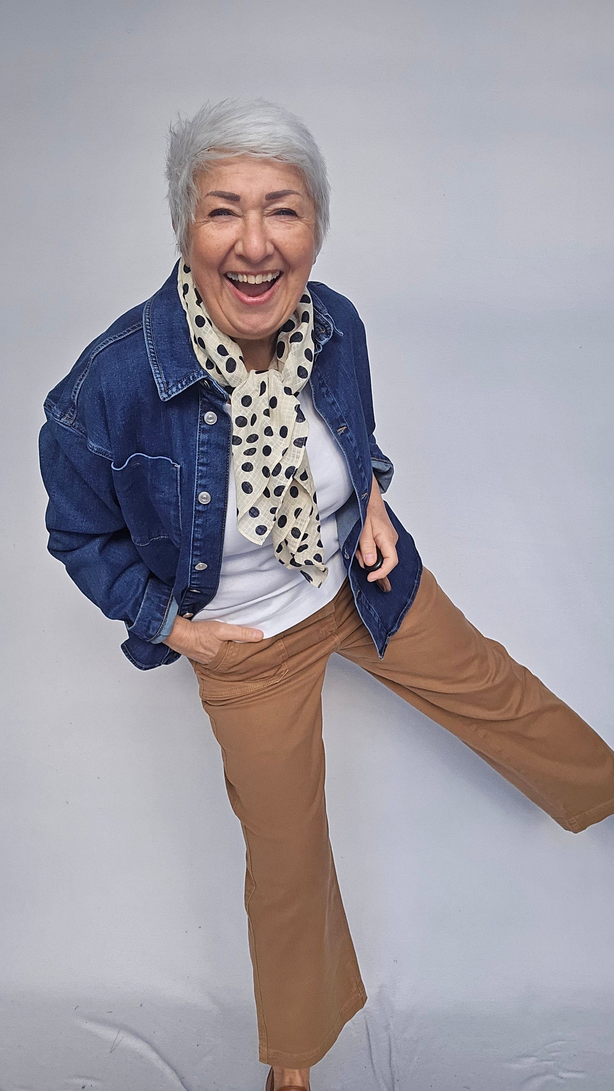 Masai Skjorte Masai- Ivelora denim skjorte kunstkolonialen