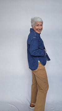 Masai Skjorte Masai- Ivelora denim skjorte kunstkolonialen