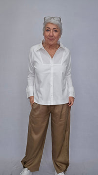 Masai Skjorte S / Jet Stream MASAI- Inyrosa Shirt kunstkolonialen