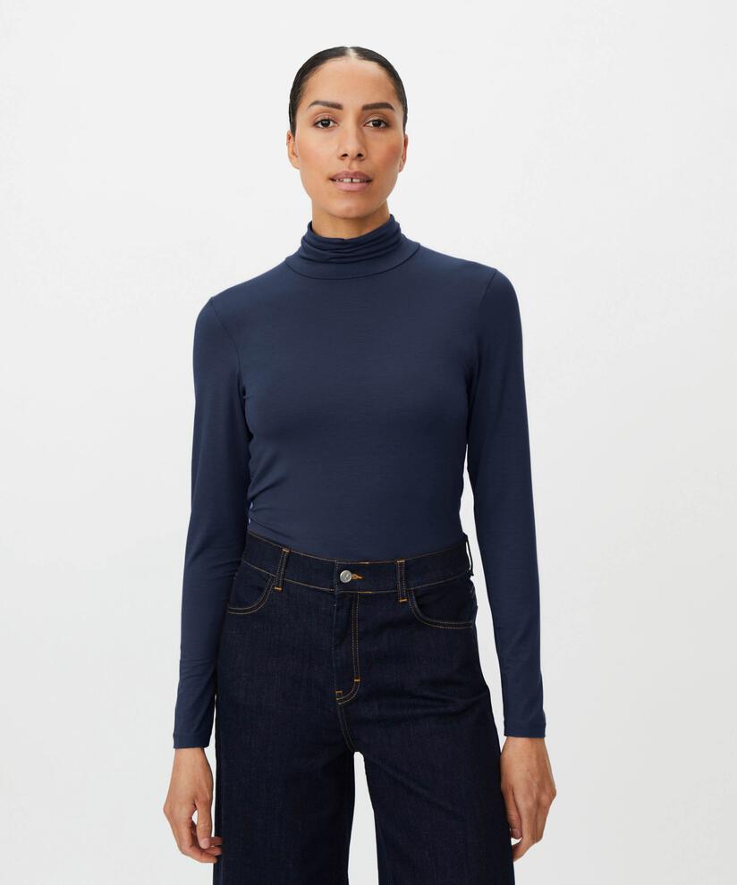Masai Topp Dress blue / S MASAI-Brooklyn topp kunstkolonialen