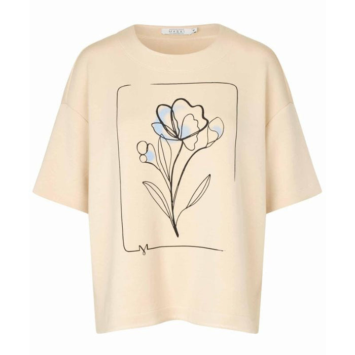 Masai Topp S Masai- Dominan jerseytopp m/trykk kunstkolonialen