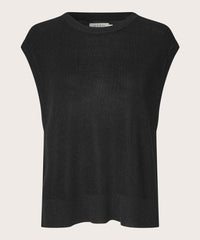 Masai Topp XS / Black MASAI- Fabel topp m/glitter kunstkolonialen