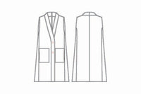 Masai Vest MASAI- Trixella ullvest m/rutete fôr kunstkolonialen