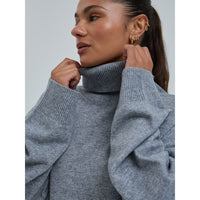 Seamless Basic Genser Seamless Basic- Cashmere Roll Neck Jumper kunstkolonialen