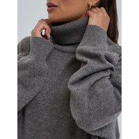 Seamless Basic Genser Seamless Basic- Cashmere Roll Neck Jumper kunstkolonialen